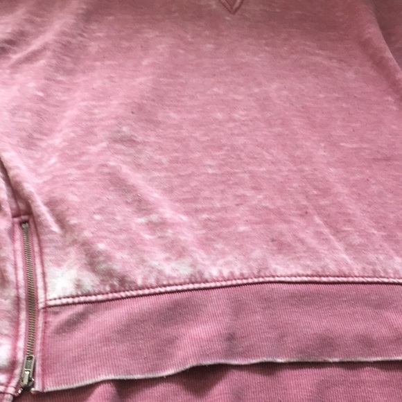 SO Pink Distressed Hoodie Size Small - Picture 8 of 9